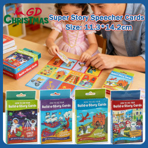 Super Story Speecher Cards Look at Pictures Performance Imagination Thinking Training Desktop Educational Toys for Kids