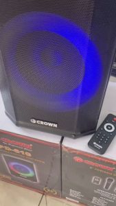 new crown bluetooth speaker PD-884/PD801 WUTH FREE 1 WIRELESS MIC