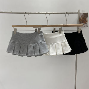 Mỹ Gợi Cảm Thấp Vòng Eo Chân Váy Chữ A Phong Cách Thể Thao Cô Gái Chống Sáng Dễ Thương Và Cay Nửa Chiều Dài Váy Phong Cách Đi Làm Cao Vòng Eo Váy Ngắn Màu Tinh Khiết