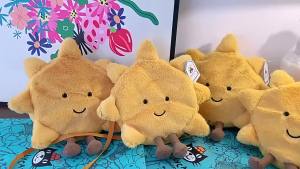 In Stock UK Jellycat SUNFLOWER Pack Sun Bag Plush Crossbody Bag Smiley Doll Valentines Day
