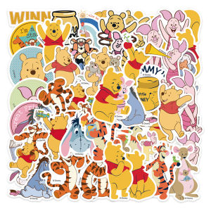 50pcs Disney Winnie the Pooh Movie Stickers DIY for Scrapbook Phone Guitar Laptop Suitcase Waterproof Decals Sticker Kids Toys