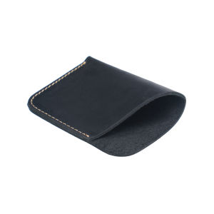 Portable Leather Money Bag Hand-Stitched Vintage Cowhide Wallet Card Holder Pouch Organizer
