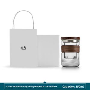 SANXUN | Personal Use Tea Separation Glass Cup