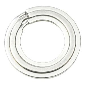 C U LACING | Stainless Steel Car Round Keyring