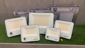 [2 YEARS WARRANTY] IWACHI ECO 50W 100W 150W 200W 300W LED FLOODLIGHT IP65 OUTDOOR LED SPOTLIGHT