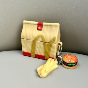 Creative Silicone Protective Case for Airpods pro 3 Airpods 4 Apple Earphones Bluetooth Protection Cover Third Generation Airpods