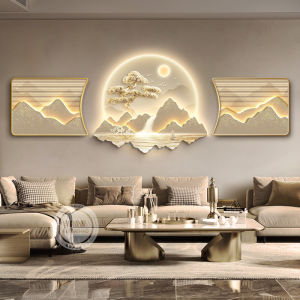 RUIBAHAO | Luxury Living Room Decorative Painting Triptych