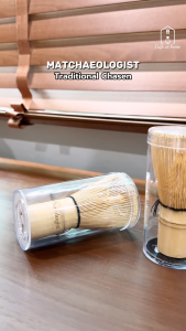 MATCHAEOLOGIST Traditional Chasen ไม้ตีชาเขียวแบบไม้ไผ่ดั้งเดิม