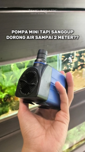 Pompa Celup Aquarium Nubios MY088 25 Watt 1500 LPH Mini Submersible Pump Hemat Energi by Zeng Aquatic