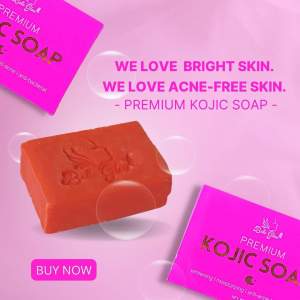 KOJIC SOAP 135g By BELLE GLOW SKIN CARE