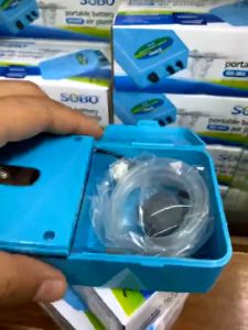 Sobo Portable Battery Air Pump SB-960 SB-980 Oxygen Oksigen Aquarium Fishing Pam Angin Bateri Pancing Ikan Udang