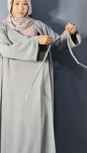 Gamis Claudy Long Dress: Pilihan Busana Lebaran Terpopuler