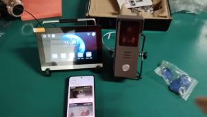 Smart Home Support Tuya App 1080P Video Intercom Video Door Phone 7 Touch Monitor Video Doorbell Door Camera Security System