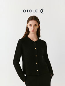 ICICLE | Winter Cashmere Nylon Loop Knit Womens Cardigan