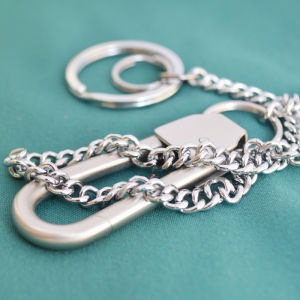 Handmade Stainless Steel Keychain Mens Anti-Lost Wallet Chain Pants Chain Creative Gift Keychain Utility Series Country Style