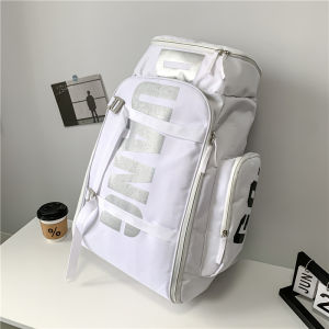 Trendy Personality Travel Backpack Sports Cargo Skateboard Ski Bag Street All-Match Large Capacity Backpack Schoolbag for Women