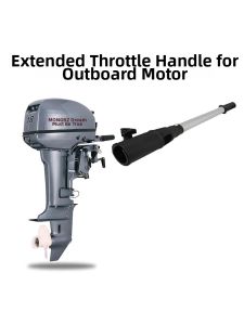 MENGBIZHEN | Telescopic Adjustable Long Aluminum Outboard Motor Control Handle