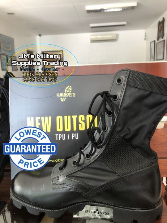 Lazada hot sale combat boots