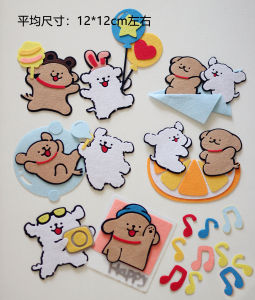 DIY งานฝีมือสัตว์หมากระดาษทอไม่ทอตกแต่งห้องเรียน ผ้าคลุมประตู ลายกราฟิก งานฝีมือสัตว์หมา วัสดุอื่นๆ