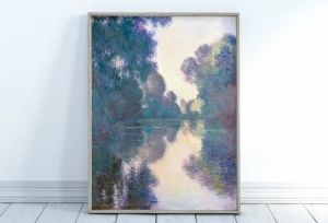 Monet Abstract Landscape Art Canvas Prints Painting Wall Art Famous Monet Posters Home Decoration Living Room Bedroom Decor Gift