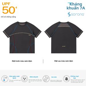 JNXS | Áo thun nam tay ngắn kháng khuẩn vải hút ẩm nhanh khô thoáng mát