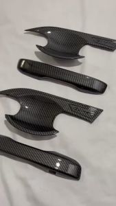 Ốp Tay Nắm Và Hõm Cửa Honda Civic 2027-2022 Vân Carbon Cao Cấp Chống Trầy Xước Chuẩn Form