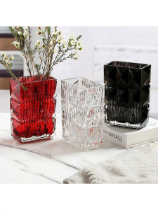 Luxury Decorative Glass Flower Vase