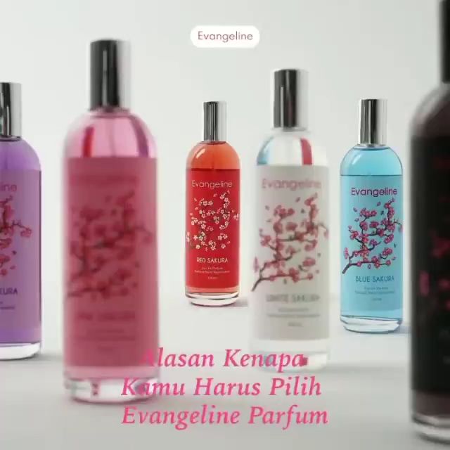 Evangeline Sakura Series Parfum EDP 100ml || Parfum Wanita Evangeline