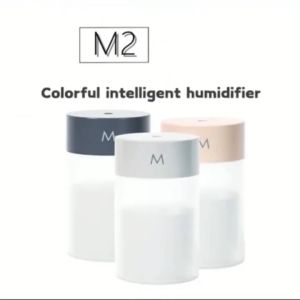 260ml Ultrasonic Humidifier Air Purifier Diffuser Humidifer for Aroma in Office Home Car Night Light LED