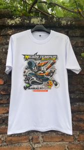 Kaos MESIN TEMPUR by MarkasKaos.id / Kaos Kata Kata / Kaos Keren / Kaos Distro Premium / Kaos Pekerja Keras / Kaos Profesi Keren / Kaos Pria Wanita / Kaos Cotton Combed 24s