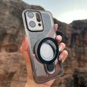 Case Oppo A5X 2025 Softcase Silikon Magnetik Case Magsafe Dan Pelindung Kamera/Lensa Kamera