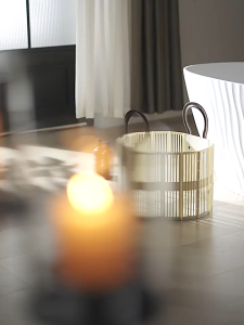 THEOMNIDESK Large Capacity Laundry Basket for Dormitory Small Family Foldable Dirty Clothes Towel Storage Hamper