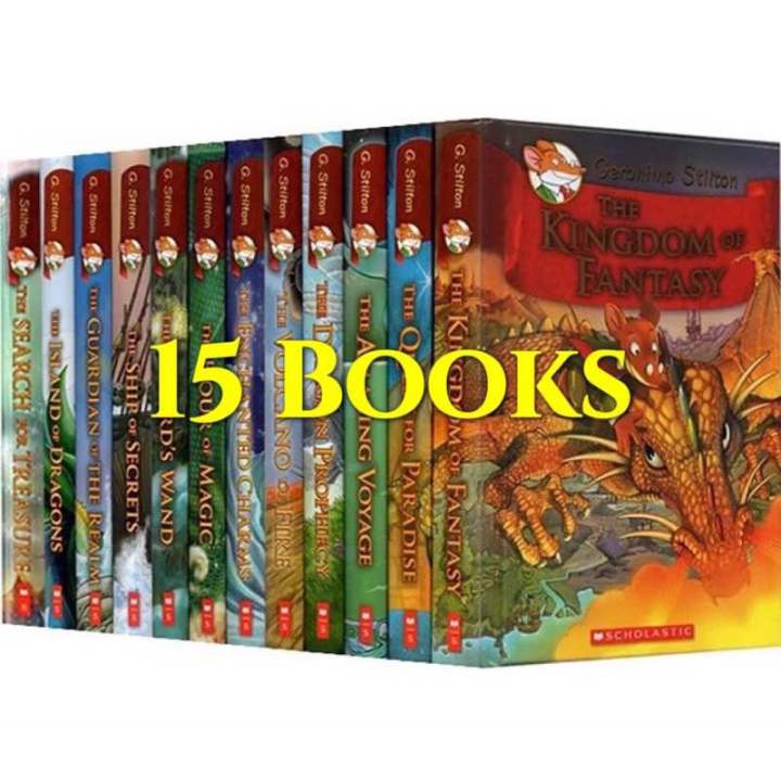 Geronimo Stilton Kingdom of Fantasy セット Geronimo Stilton: The Kingdom Of Fantasy (Pack Of 7 Books