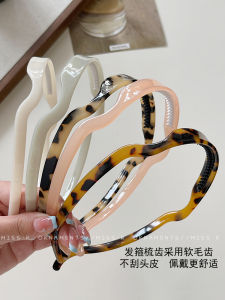 Acetate Hairpins Womens Fashion Eyewear Face Washing Headbands Non-Slip Design Sensation Advanced Feelings Hair Accessories