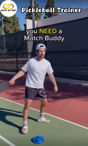 3H Peranti Latihan Pickleball Indoor Outdoor Sports Trainer Set Rebound Trainer Raket Latihan Sukan