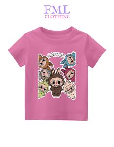 Kaos Anak-Anak Gambar Labubu 05 (Usia 2-10 Tahun) Katun PE