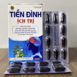 Tiền Đình Ích Trí Hỗ Trợ Cải Thiện Tiểu Năng Tuần Hoàn Não ( Hộp 60 Viên )