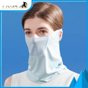 【Fast Shipping】LIXADA Women Summer Face Cover UV Protction Earloop Neck Gaiter Breathable Face Scarf for Outdoor Sports