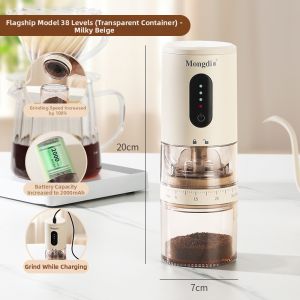 MONGDIO | Portable Electric Coffee Grinder