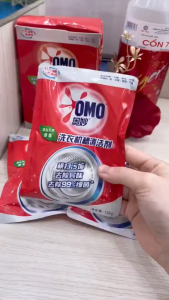 Bột Vệ Sinh Lồng Máy Giặt OMO Hộp 3 Gói 125g – Bột Làm Sạch Lồng Giặt Tiện Dùng Định Kỳ