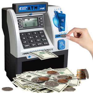 MLZH | ATM Access Secure Smart Swipe Coin Counting Cash Box