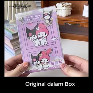 Quiet Book Sanrio Busy Activity Book Buku Bongkar pasang ketrampilan anak No Cutting