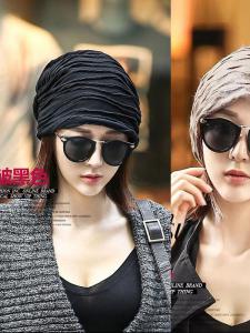 หมวกไหมพรมถักทรงกลมแบบสวมหัวสำหรับผู้หญิงในฤดูใบไม้ร่วงและฤดูหนาวพร้อมหูปกป้องใบหน้าเล็ก สไตล์ใหม่ หมวกไหมพรมถักทรงกลมสำหรับผู้ชาย