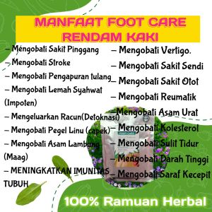 SERBUK RENDAM KAKI FOOT CARE ORIGINAL