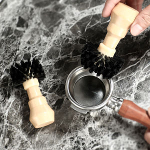 Vermax Coffee Brush Portafilter Basket Cleaning 51mm Wooden Barista Clean Brushes Dusting Tool Espresso Machine Accessories