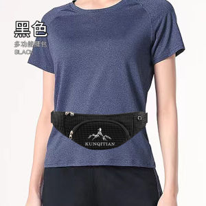 กระเป๋าใส่โทรศัพท์สำหรับวิ่งแบบน้ำหนักเบา กันน้ำ กันกระแทก กระเป๋าคาดเอวสำหรับออกกำลังกายกลางแจ้งสำหรับทั้งชายและหญิง กระเป๋าใส่โทรศัพท์แบบมีซิป