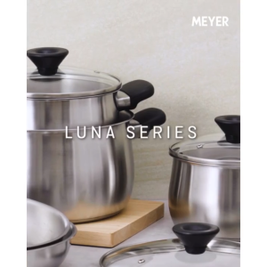 Meyer Luna Stainless Steel 24cm Frypan