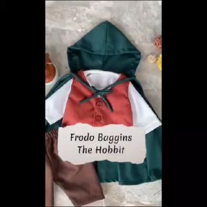 Carnaval Series | Kostum Frodo Baggins the Hobbit | Baju Karnaval Ulang Tahun | Azzafran for Mommy