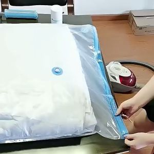 Plastik Vakum Pakaian Vacuum Bag Baju Travel Tas Kompresi Multifungsi Pembungkusan Organiser