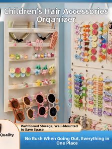 GUOXIANGQIAN | Child Hair Accessories Storage and Display Bag